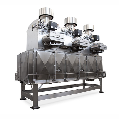 High volume rotary dryer roaster for continuous drying