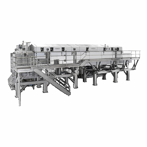 Vacuum fryer for high-sugar snacks