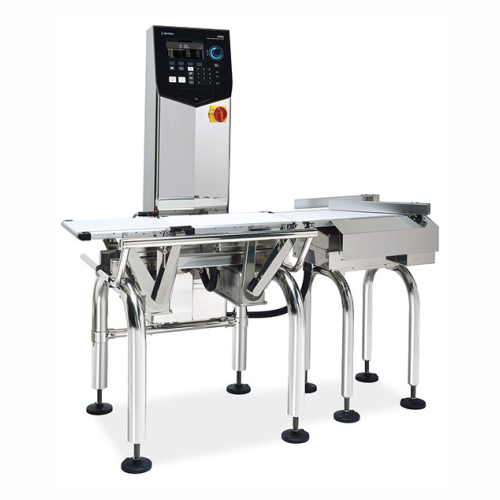 Checkweigher for packaged goods inspection
