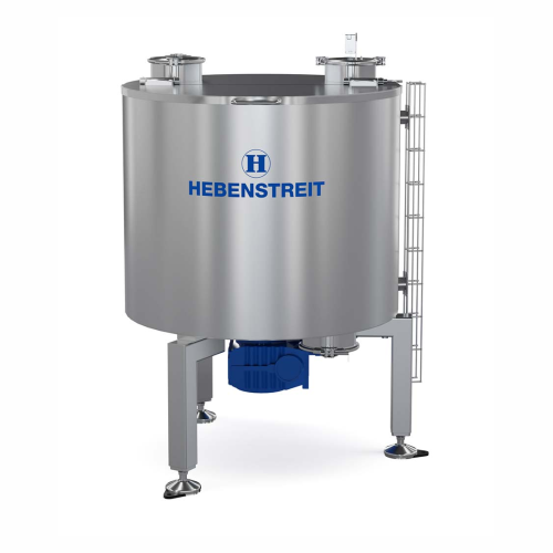 Intermediate container for raw material preparation