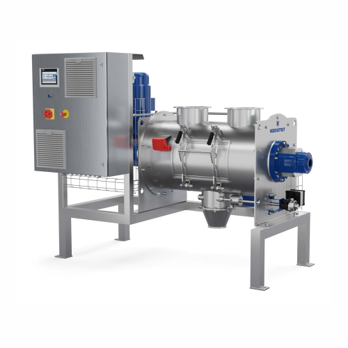 Industrial raw material mixer for complex recipes
