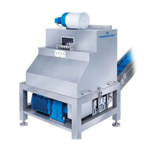 Roller embossing system for snack production