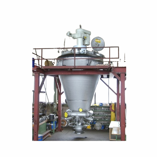 Conical screw cooker for food production