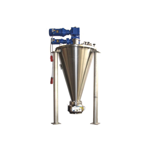 Conical screw mixer for pharmaceutical and chemical industries