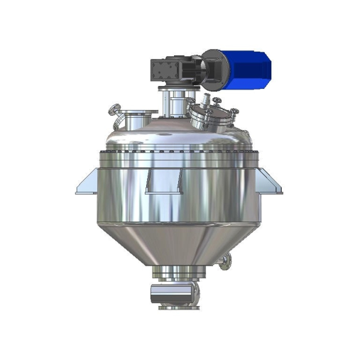Vacuum drying solution for filter cake or viscous materials