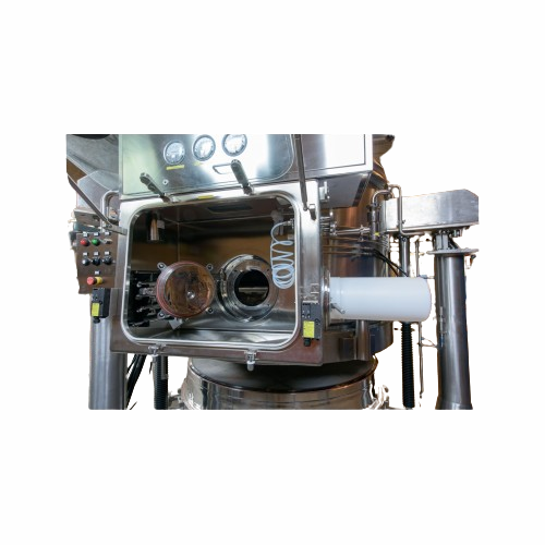 Filter dryer with containment system for hazardous materials