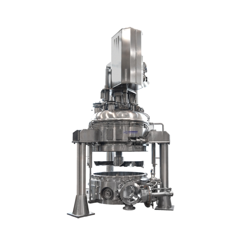 Vacuum pan dryer for heat-sensitive pasty products