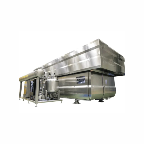 High pressure processing for bulk liquid beverages