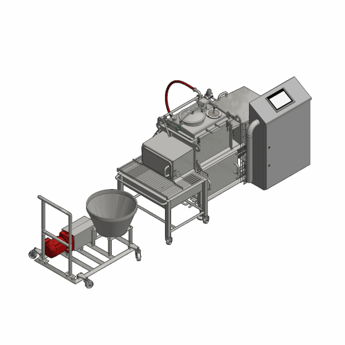 Batch processing system for processed cheese and sauces
