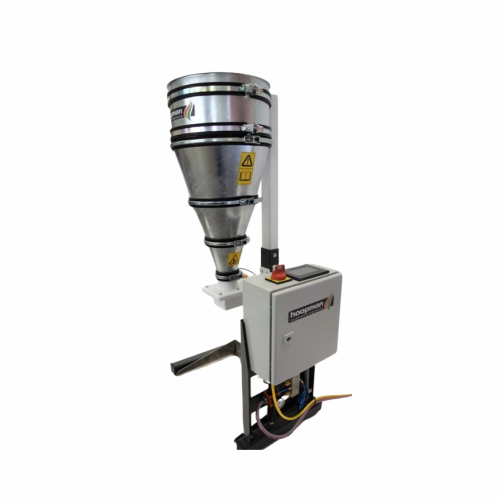 Flow testing system for seed coating evaluation