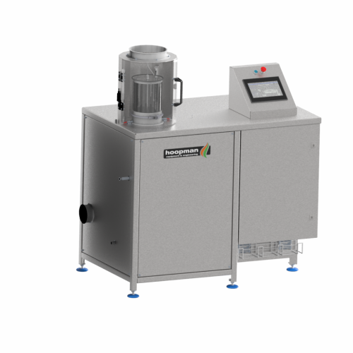 Seed disinfection system for small seed lots