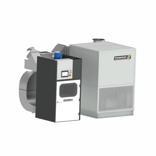 Fluid bed drying system for seed pellets