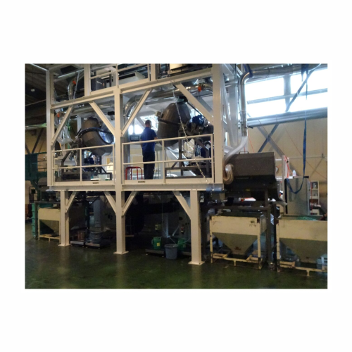 Integrated coater and dryer for fragile seeds