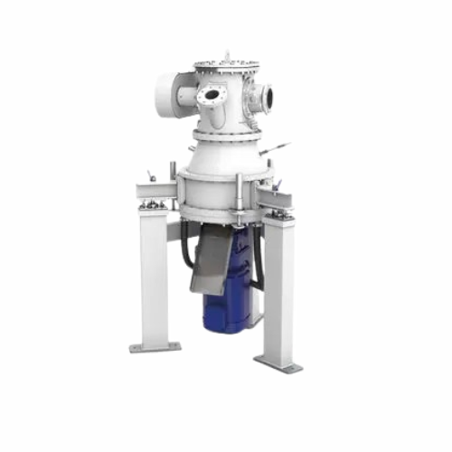 Ultra-fine dry grinding mill for glass and ceramics