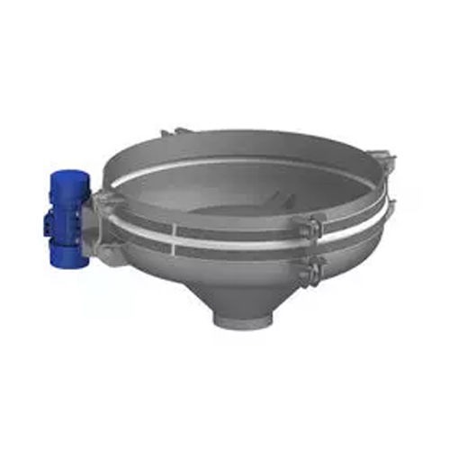 Discharge systems for difficult bulk materials