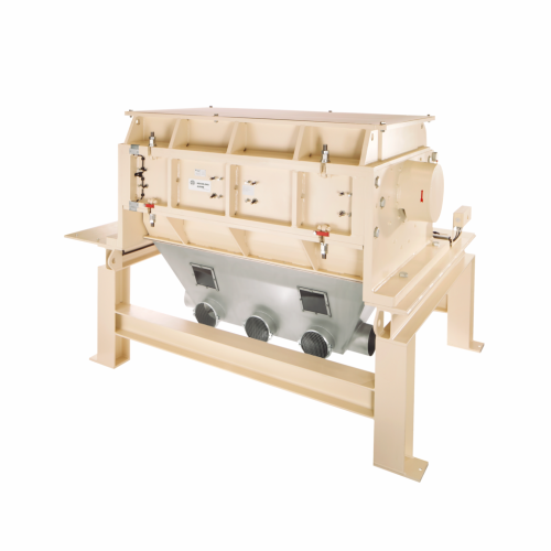 Compact granulator for plastic comminution