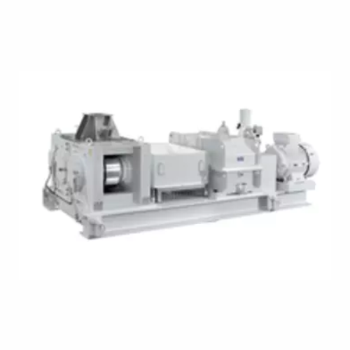 High-pressure roller mill for medium-fine crushing