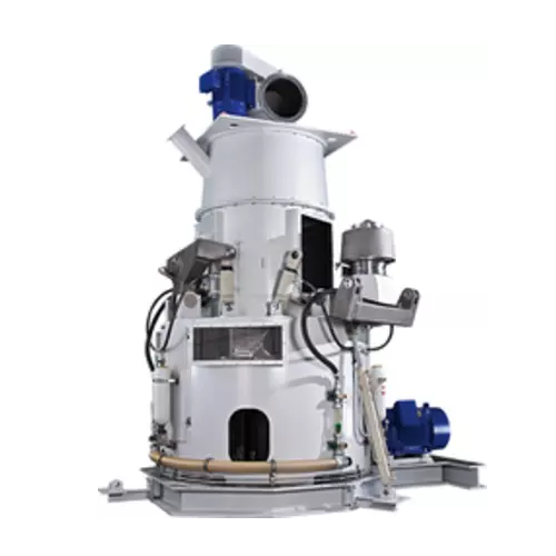 Table roller mills for mineral raw material comminution