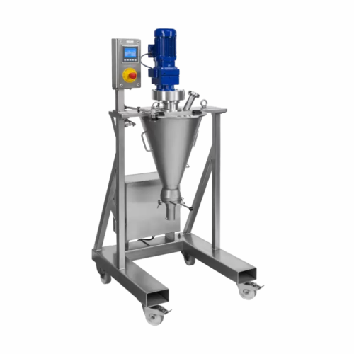 Lab mixer for high-accuracy powder and paste mixing