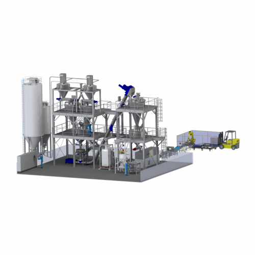 Powder mixing systems
