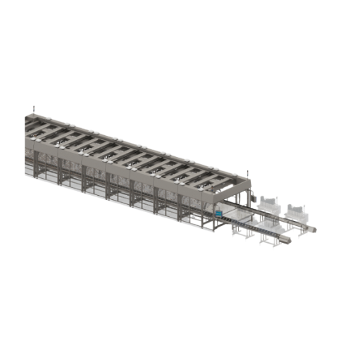 Vision guided robotic pick and place system for bakery settings