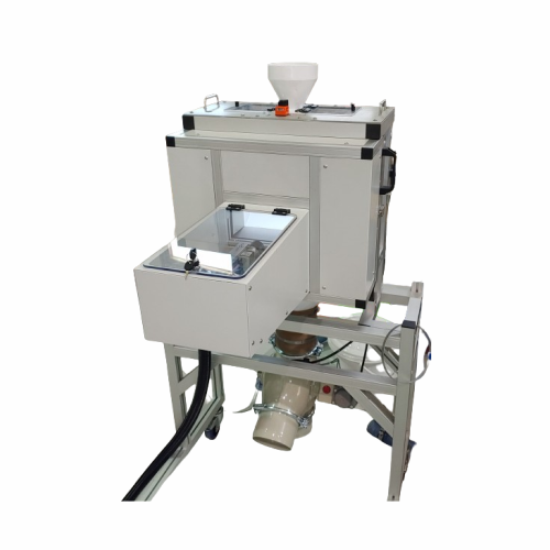 Plastic pellets inspection system