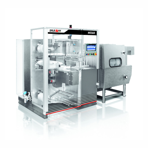 Bottle bundling and shrink wrapping system