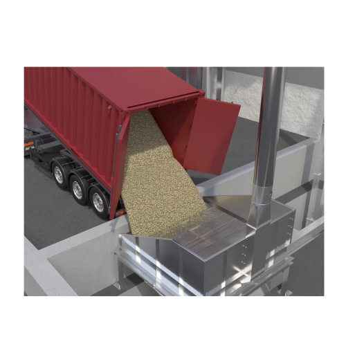 Green coffee intake systems