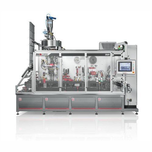 Capsule filling and sealing system for coffee products