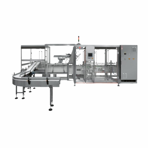Intermittent cartoner for flexible packaging solutions