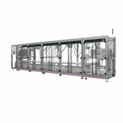 Vision guided multi-robot system for flowpack candy packaging