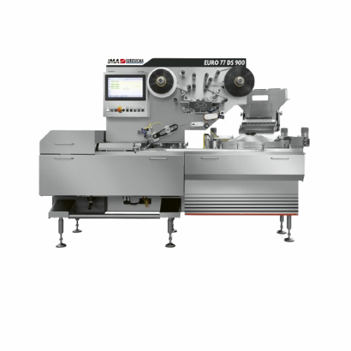 High-speed flow wrapper for candies and gums