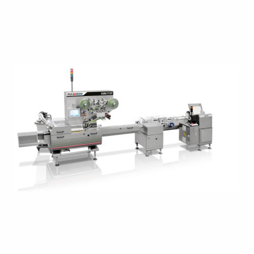 Gum slabs flow wrapping solution