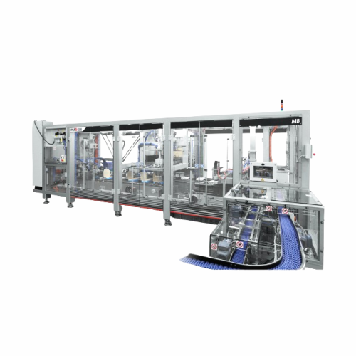 Monoblock loading unit for confectionery packaging