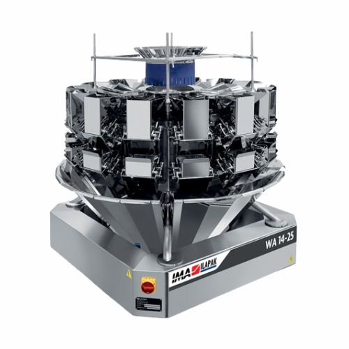 High precision multihead weigher for confectionery production