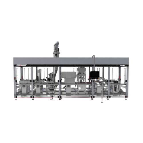 Filling and sealing system for pre-formed cups