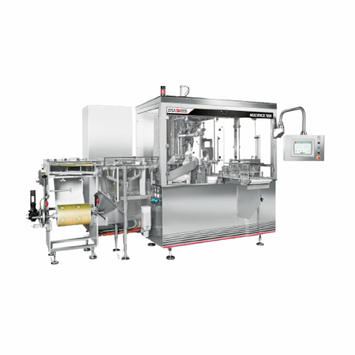 High-speed dosing and wrapping for butter and margarine