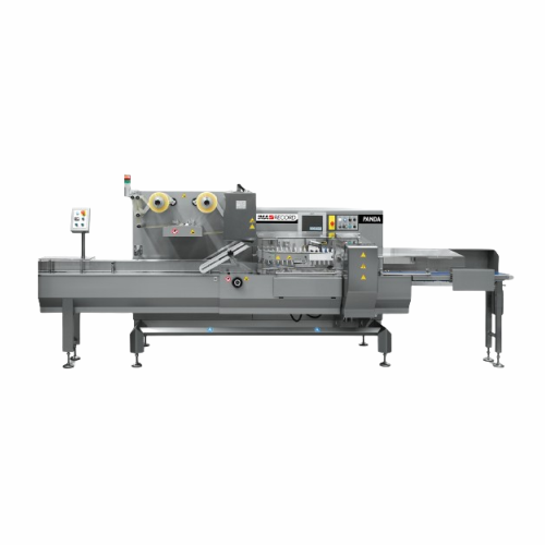 Flexible flow wrapping solution for small and medium products