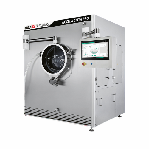 Automated coating pan for pharmaceutical tablets