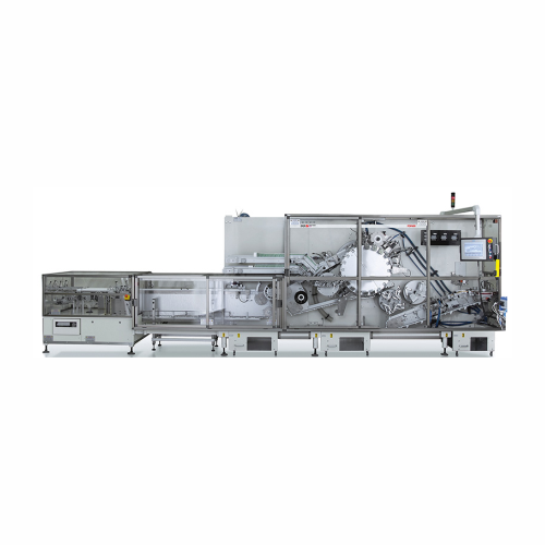 Horizontal cartoning solution for pharmaceutical packaging