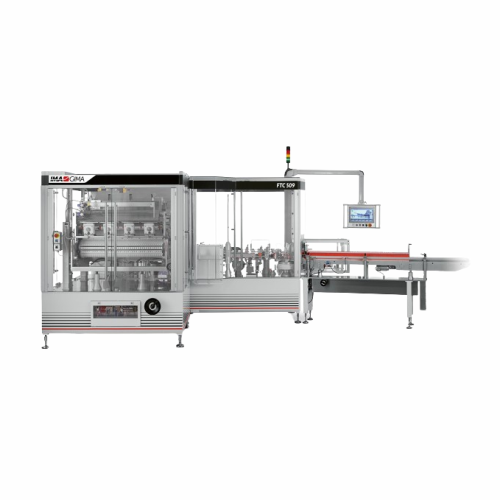 Vertical dosing and filling solution for confectionery packaging