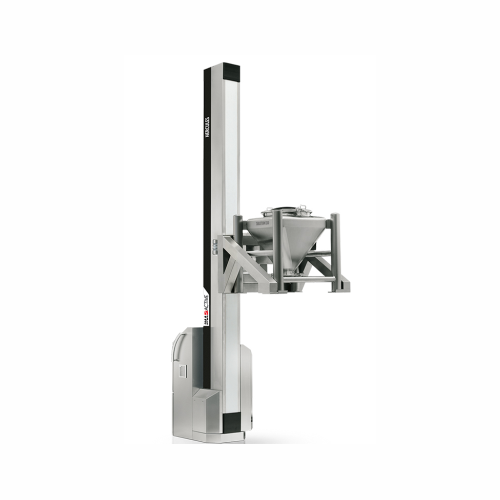 Lifting column for drums and containers