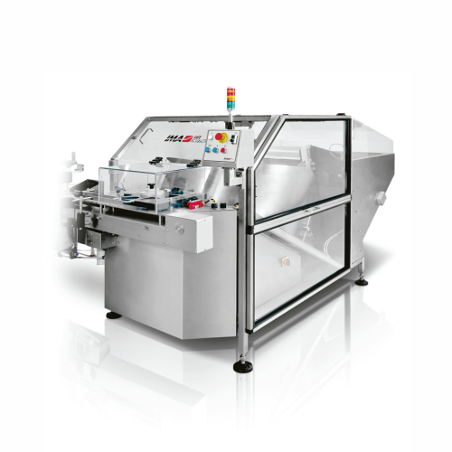 Rotary unscrambler for plastic bottles