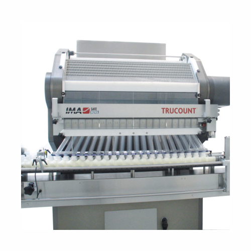 High-precision slat counter for tablet bottling