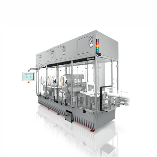 Ampoule filling and sealing system