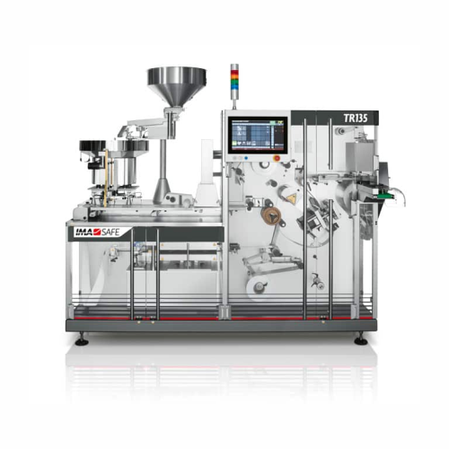 Medium speed blister packaging solution for pharmaceuticals