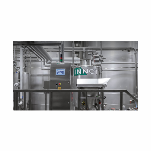 Powder mixing system for beverage industry