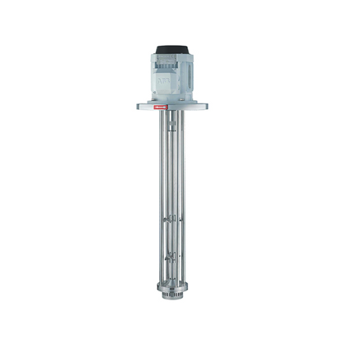 High shear vertical mixer for dispersion and emulsification