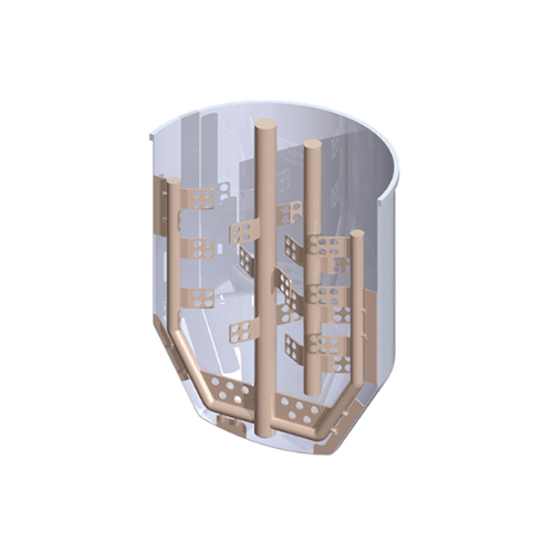 Agitators for mixing tanks