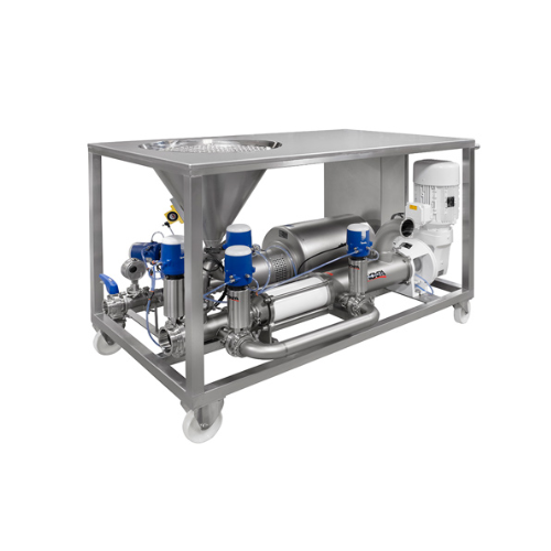 Blender for high viscosity products